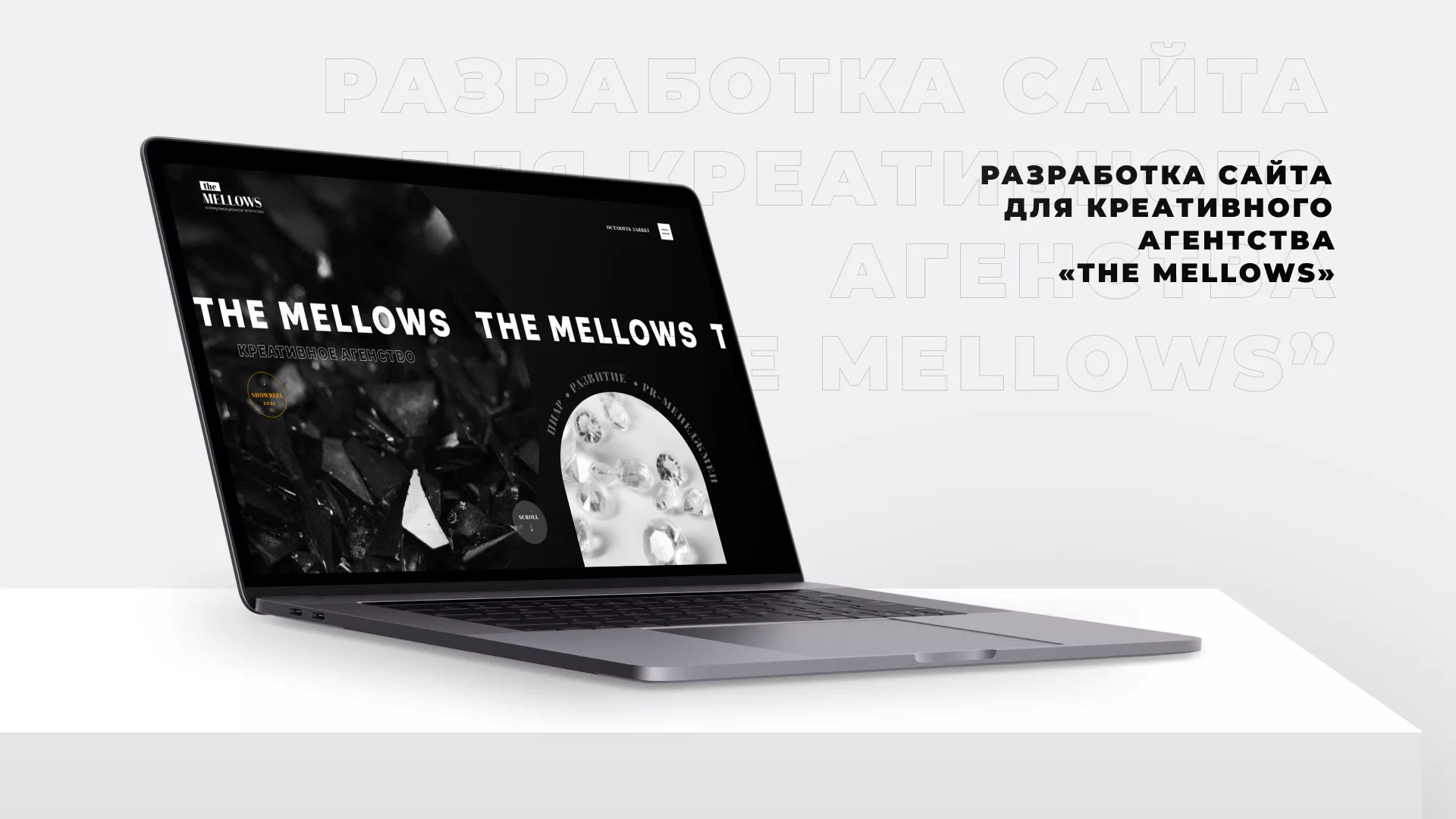 Разработка сайта креативного агентства «The Mellows» в Кашине