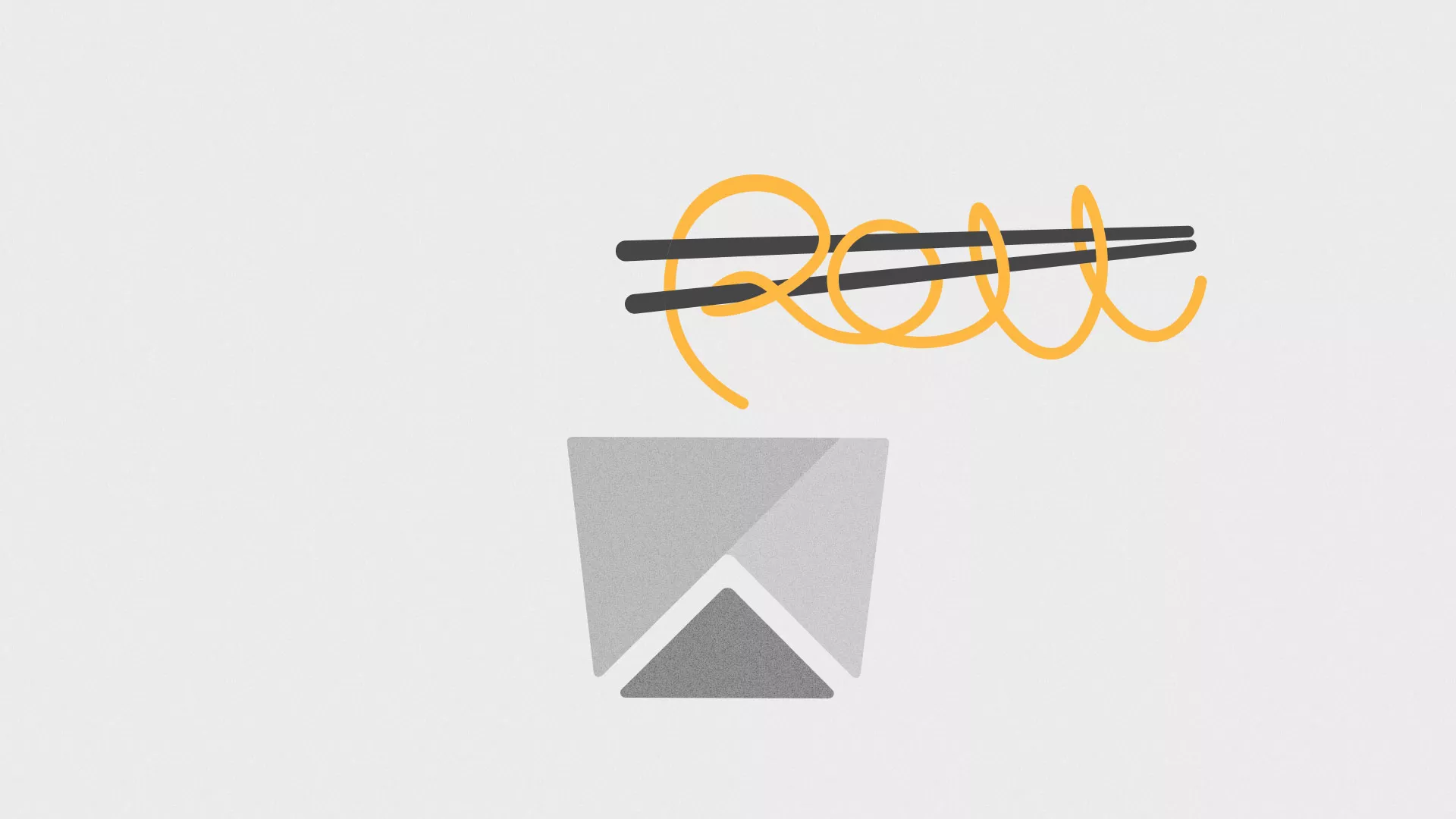 Оформление меню суши-бара «Roll Wok Club» в Кашине